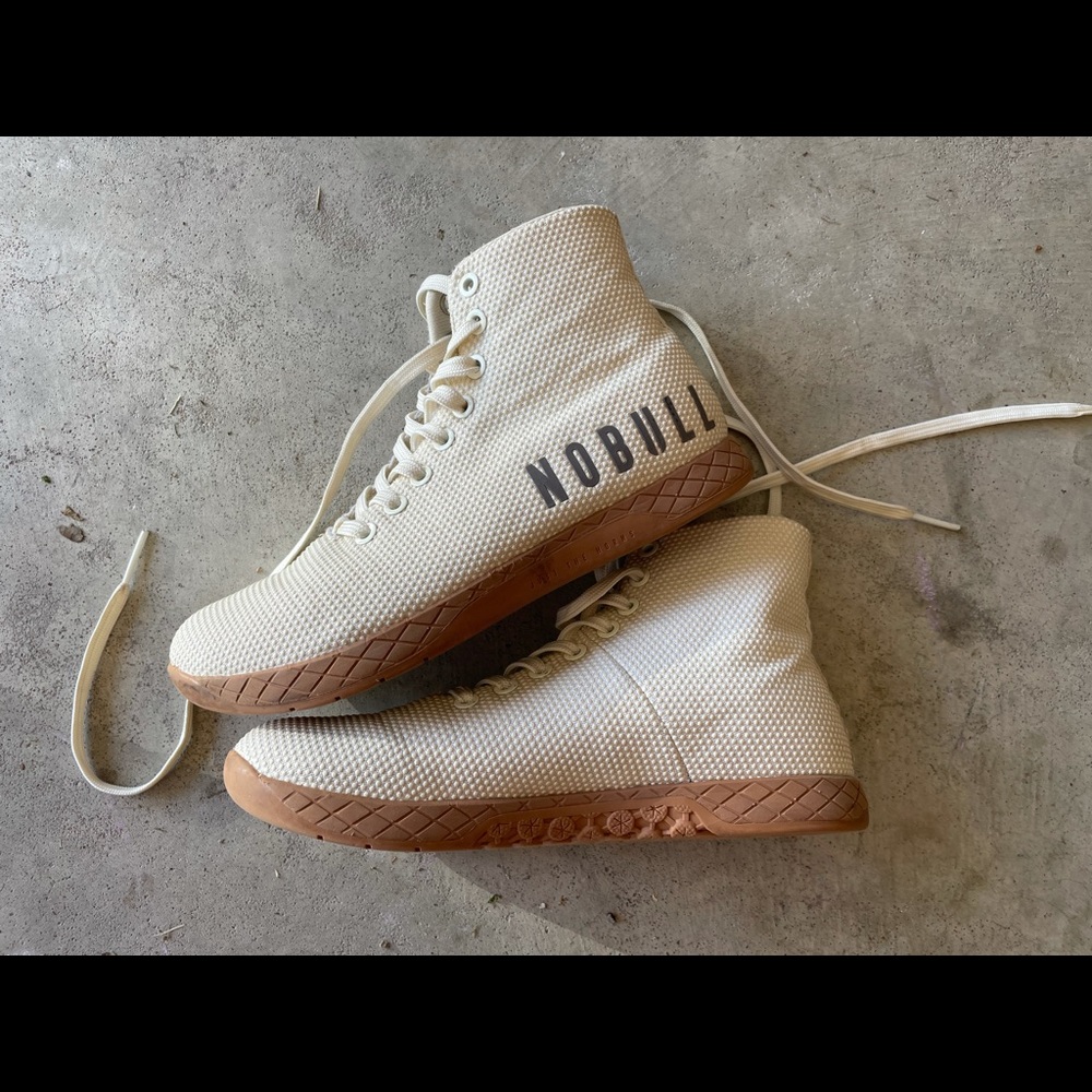Nobull high tops-Ivory VGUC